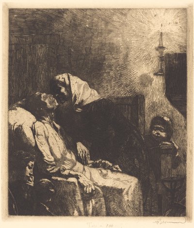 Koniec autorstwa Albert Besnard