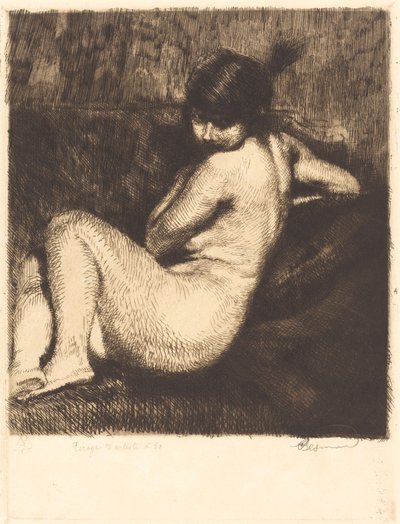 Pierzasty Turban autorstwa Albert Besnard