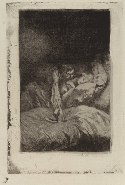Zabójstwo autorstwa Albert Besnard