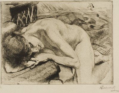 Model uśpienia autorstwa Albert Besnard