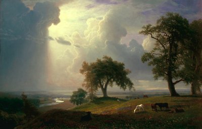 Kalifornijska wiosna  autorstwa Albert Bierstadt
