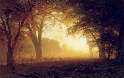 Złote Światło Kalifornii autorstwa Albert Bierstadt