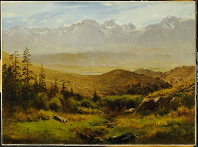 U podnóża Gór Skalistych autorstwa Albert Bierstadt