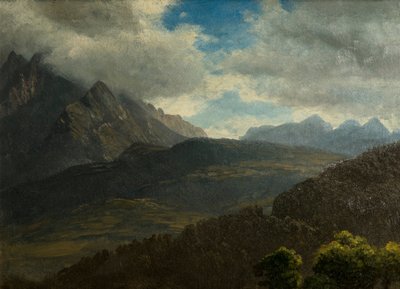W Górach Skalistych autorstwa Albert Bierstadt