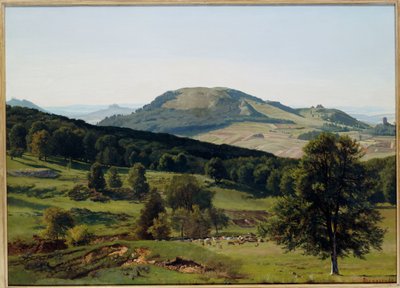 Krajobraz - Wzgórze i Dale autorstwa Albert Bierstadt