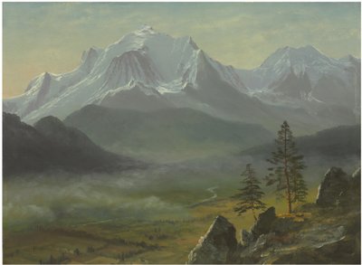 Mont Blanc autorstwa Albert Bierstadt