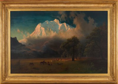 Mount Adams, Waszyngton autorstwa Albert Bierstadt