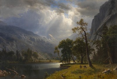 Mount Starr King, Yosemite autorstwa Albert Bierstadt