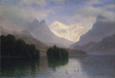 Scena górska autorstwa Albert Bierstadt