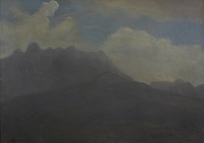 Góry i pogórze autorstwa Albert Bierstadt