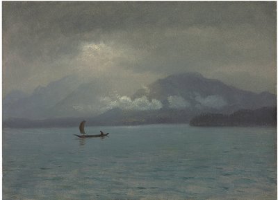 Wybrzeże północno-zachodnie, c.1889 autorstwa Albert Bierstadt