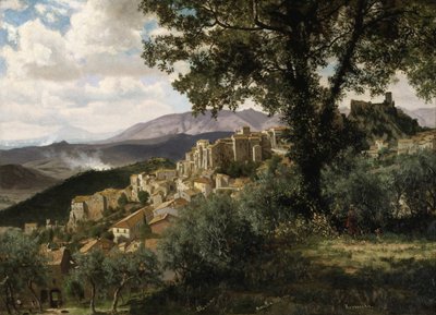 Olevano autorstwa Albert Bierstadt
