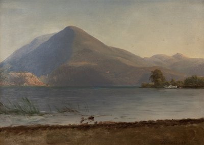 Na rzece Hudson autorstwa Albert Bierstadt