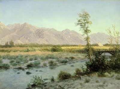 Krajobraz prerii autorstwa Albert Bierstadt