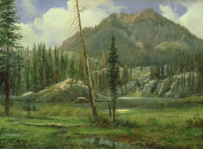 Góry Sierra Nevada autorstwa Albert Bierstadt