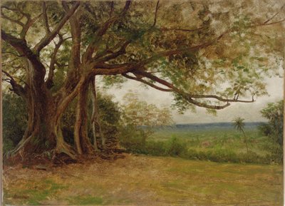 Studium do „Lądowania Kolumba”, 1892 autorstwa Albert Bierstadt