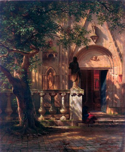 Światło słoneczne i cień autorstwa Albert Bierstadt