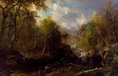 Szmaragdowy basen autorstwa Albert Bierstadt