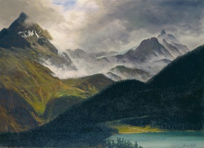 Bez tytułu (olej na płótnie) autorstwa Albert Bierstadt