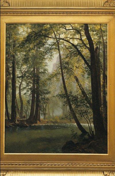 Dolina Yosemite, Kalifornia autorstwa Albert Bierstadt