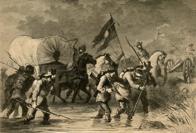 Lees Retreat po bitwie pod Gettysburgiem, 1878. autorstwa Albert Bobbett