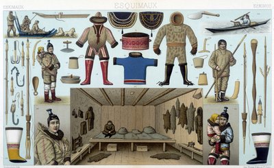 Ilustracja A. Racineta (1872). autorstwa Albert Charles August Racinet
