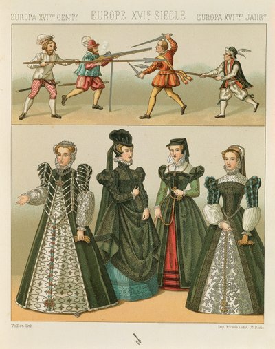 „Le Costume Historique” (Cała historia kostiumów) Auguste Racinet, tom IV autorstwa Albert Charles August Racinet