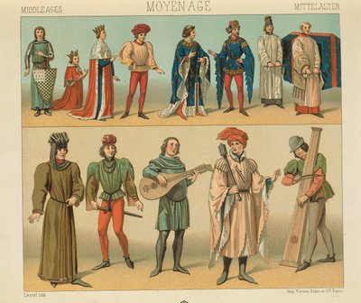 „Le Costume Historique” (Cała historia kostiumów) Auguste Racinet, tom IV autorstwa Albert Charles August Racinet