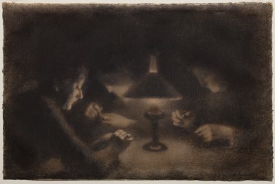 Wieczór autorstwa Albert Charles Lebourg