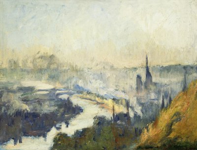 Góra św. Katarzyny, Rouen autorstwa Albert Charles Lebourg
