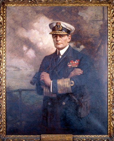 Admirał Floty, hrabia Beatty, 1920 autorstwa Albert Chevallier Tayler