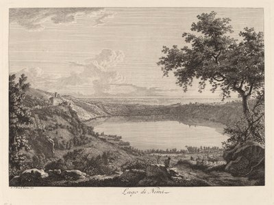 Lago di Nemi - Najlepsze z Lago di Nemi autorstwa Albert Christoph Dies