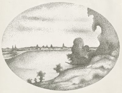 Krajobraz rzeki autorstwa Albert Dubois Pillet