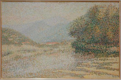 Wieś autorstwa Albert Dubois Pillet