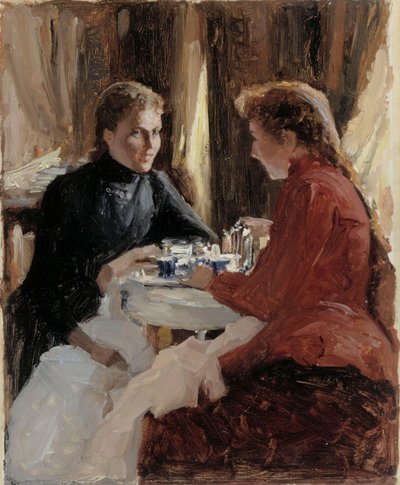 Przerwa o 11:00 autorstwa Albert Edelfelt