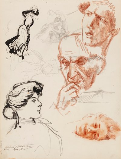 Projekty personelu autorstwa Albert Edelfelt