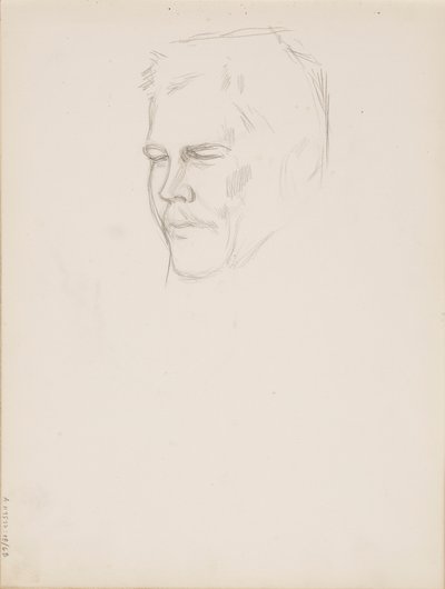 Juho Rissanen autorstwa Albert Edelfelt