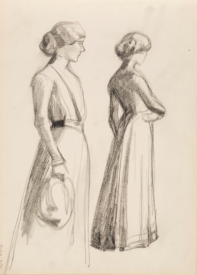 Dwie postacie kobiece autorstwa Albert Edelfelt