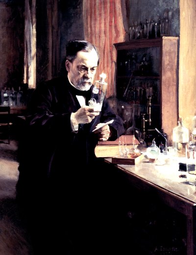 „Louis Pasteur”, 1885 r. autorstwa Albert Gustaf Aristides Edelfelt