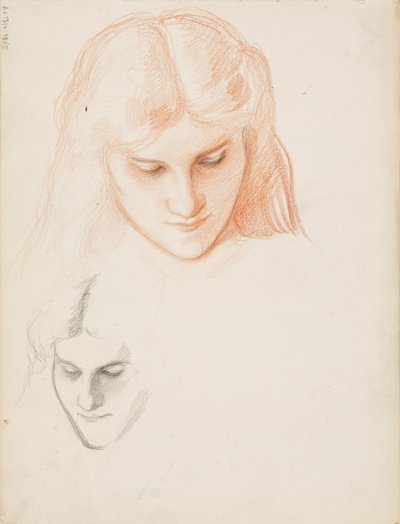 Twarz kobiety autorstwa Albert Edelfelt