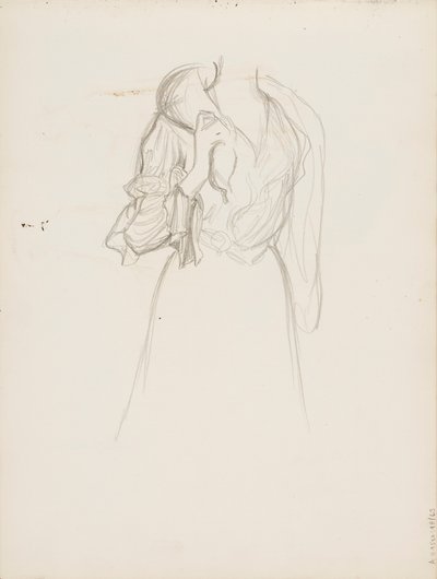 Naishahmo (Pani Flore Deschamps) autorstwa Albert Edelfelt