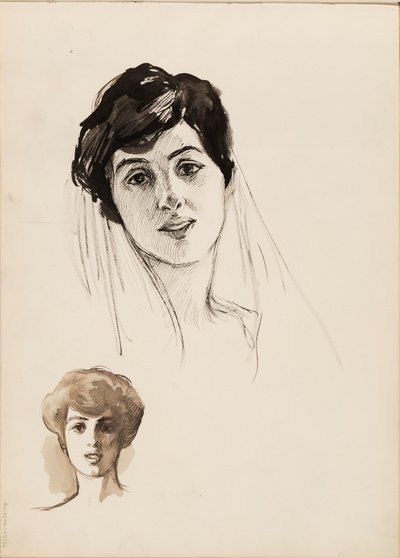 Postacie kobiece autorstwa Albert Edelfelt