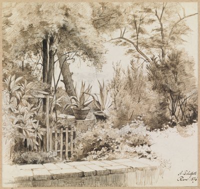 Park w Rzymie autorstwa Albert Edelfelt
