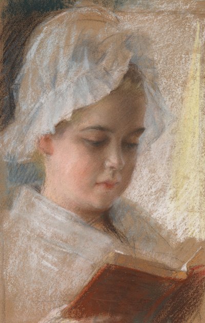 Portret Berty Edelfelt, szkic autorstwa Albert Edelfelt