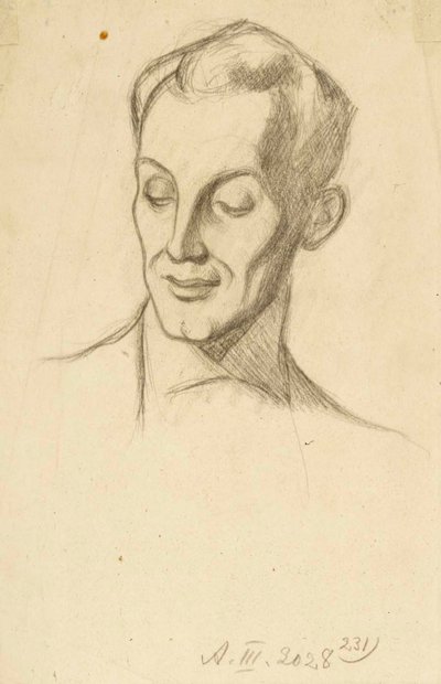 Portret Bruno Aspelina autorstwa Albert Edelfelt