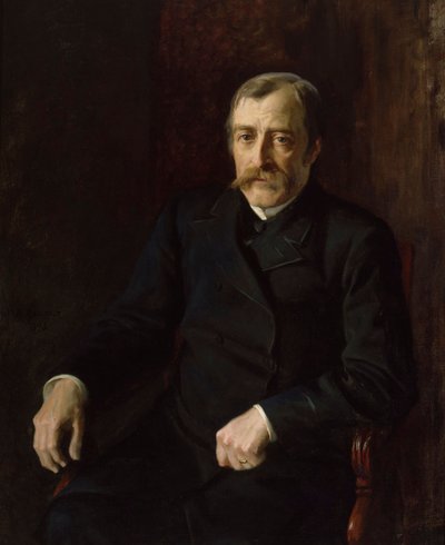Portret profesora Carla Gustafa Estlandera autorstwa Albert Edelfelt