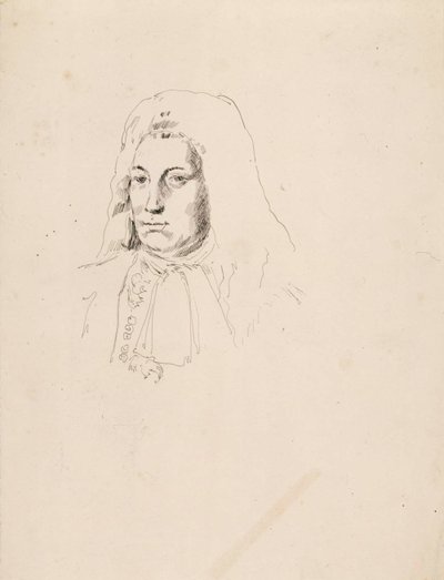 Portret mężczyzny autorstwa Albert Edelfelt