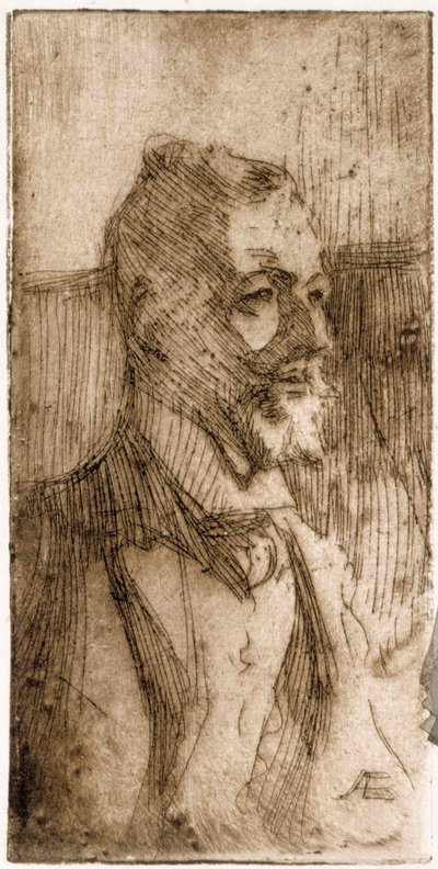 Portret artysty A. W. Fincha autorstwa Albert Edelfelt