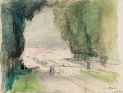 St Cloud autorstwa Albert Edelfelt