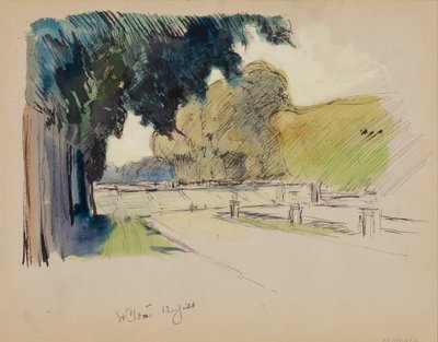 St Cloud autorstwa Albert Edelfelt